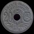20 centimes 1945